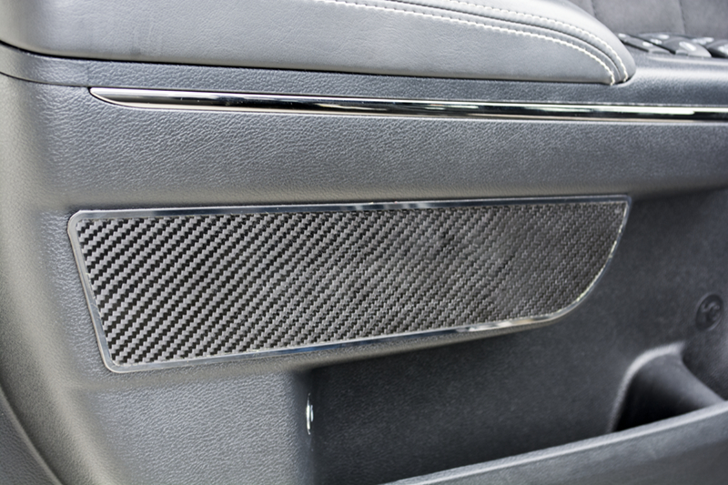 2011-2015 Dodge Charger Carbon Fiber Front Door Badges 2Pc
