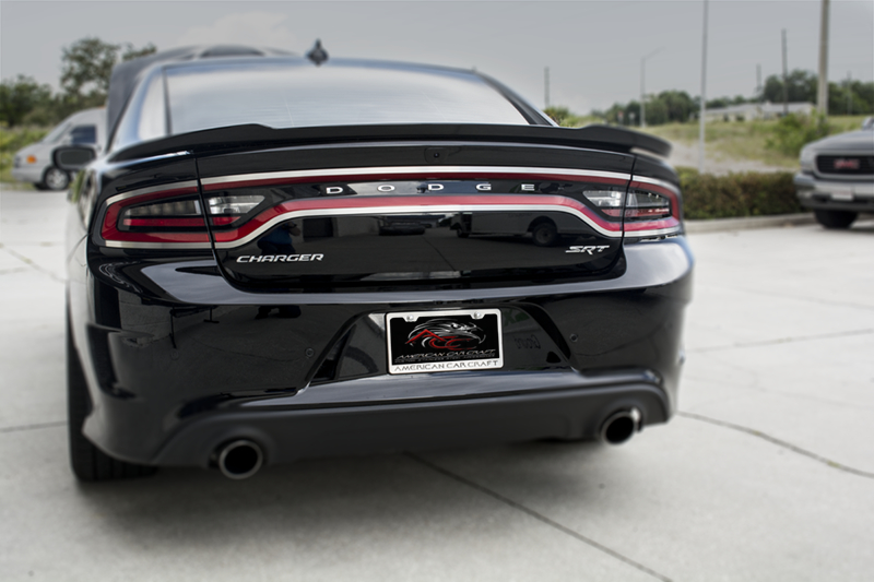 2015 Dodge Charger Taillight Trim Polished or Brushed 4pc