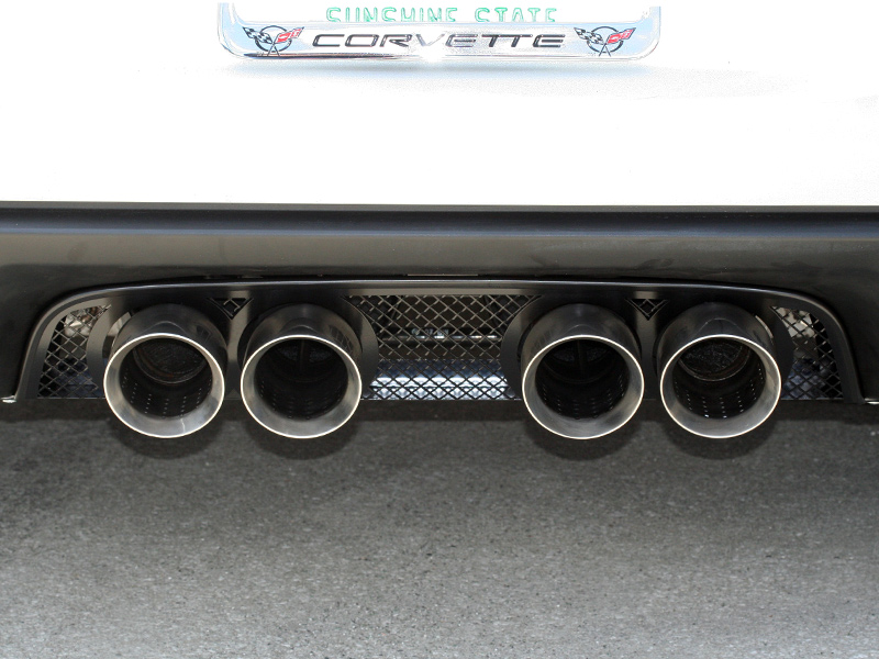 C6 Corvette Exhaust Filler Panel - Dual-Mode+Bi-Mode Exhaust