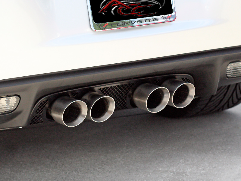C6 Corvette Exhaust Filler Panel - Dual-Mode+Bi-Mode Exhaust