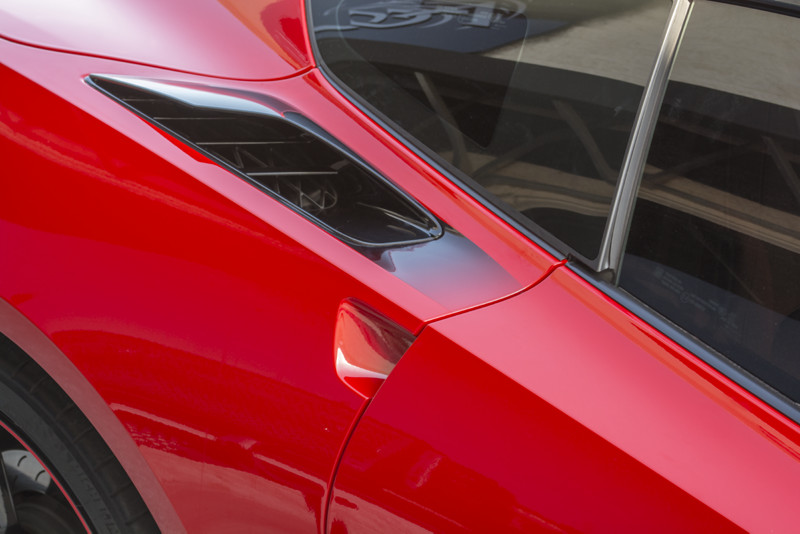 2014-2018 Corvette Stingray - Rear Quarter Vent Sport Fade Graphic 2pc