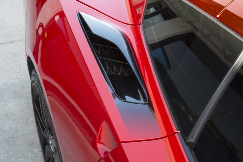 2014-2018 Corvette Stingray - Rear Quarter Vent Sport Fade Graphic 2pc