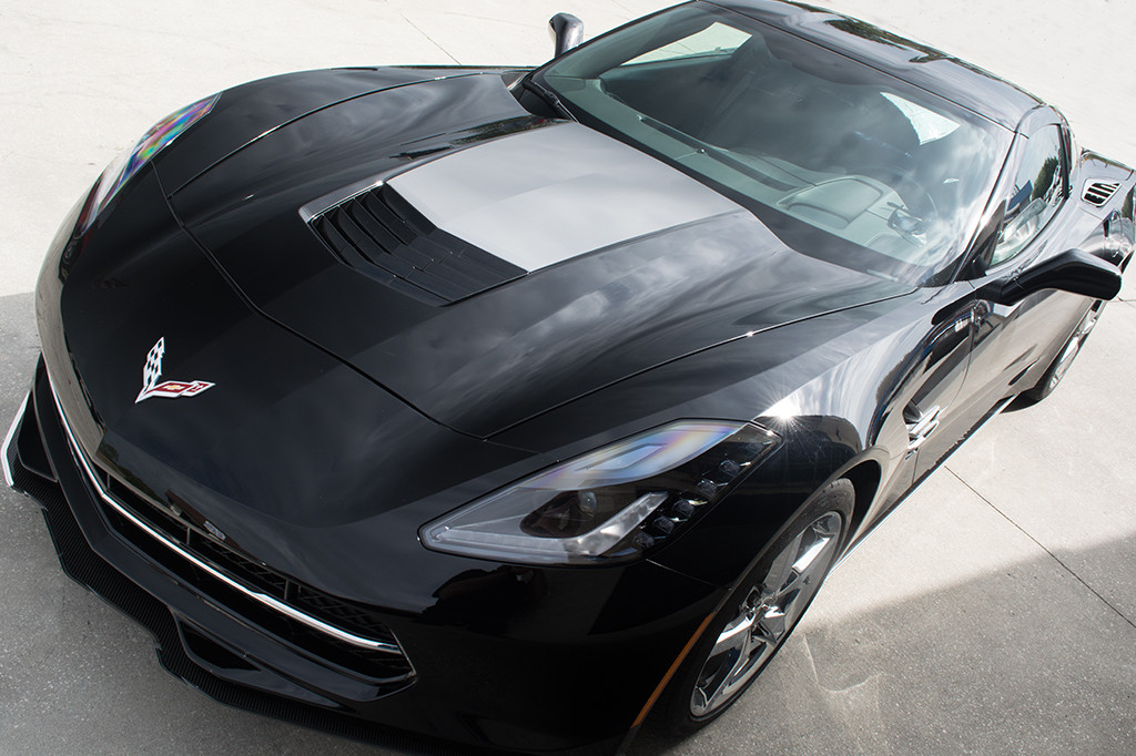 C7 Corvette Stingray - Hood Graphic Sport Fade