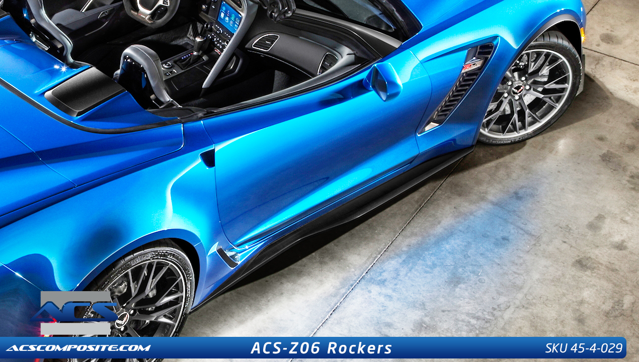 C7 Corvette ACS Z06 Rockers Skirts