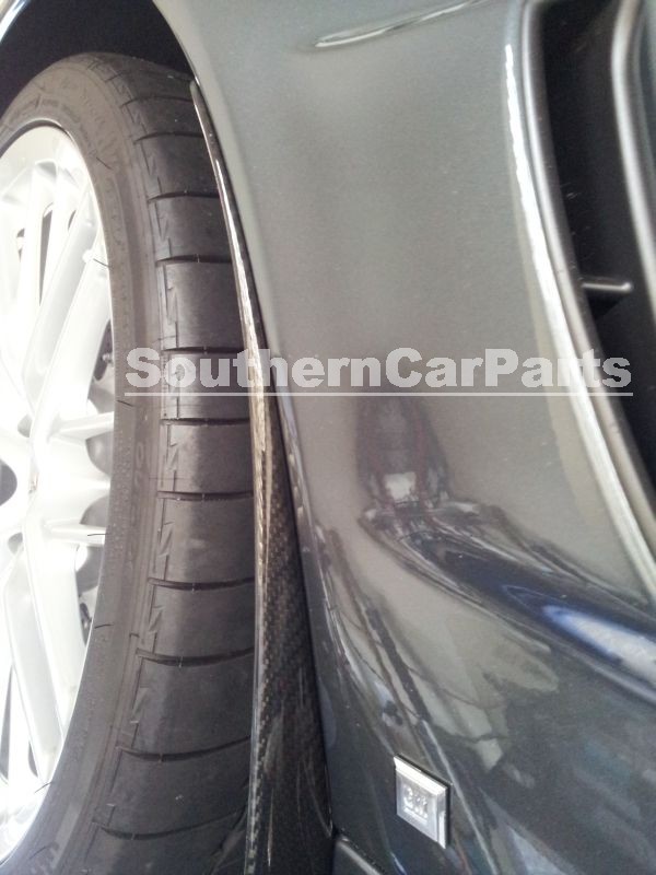 APR Corvette Carbon Fiber Fender Guards
