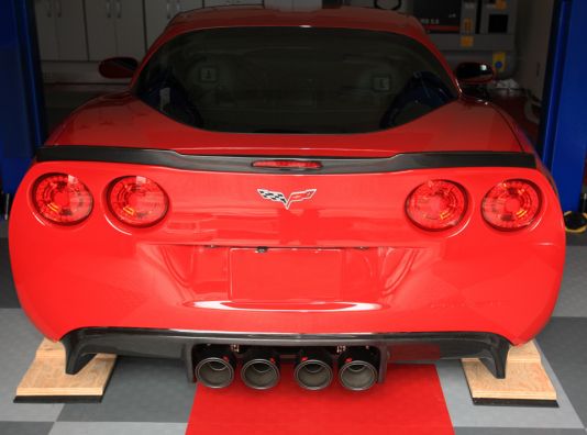 Akrapovic Corvette Exhaust tips
