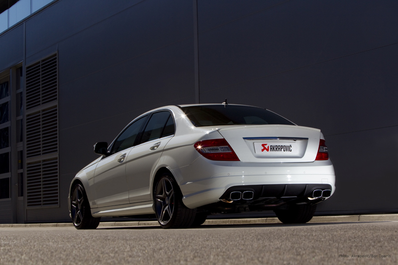 Mercedes benz c63 amg exhaust