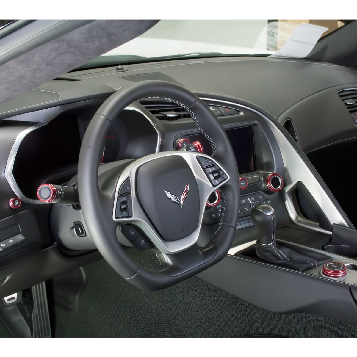 2014-2018 C7 Corvette Interior Knob Kit Color Matched