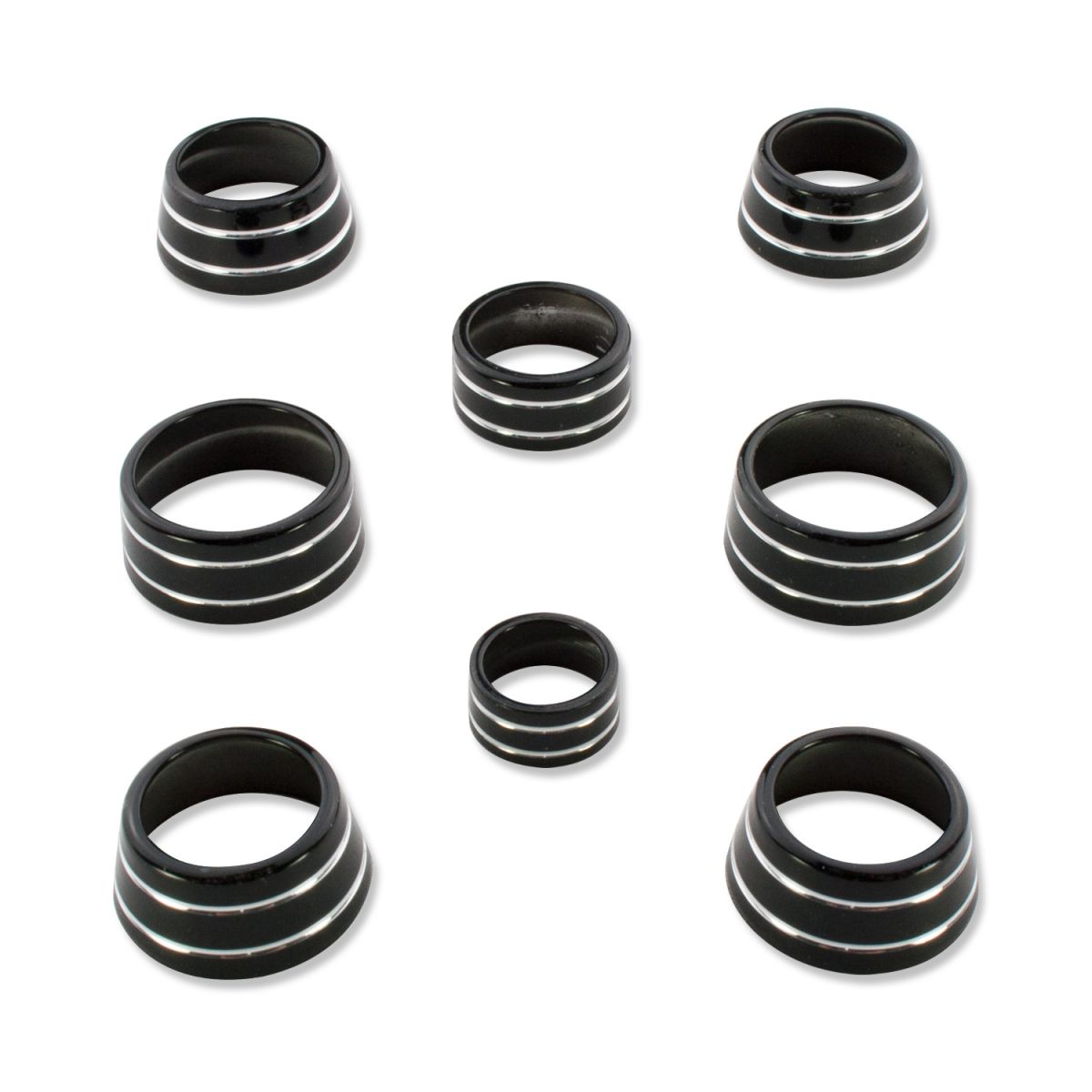 6th Gen Camaro Interior Knob Kit Color Matched (8pc)