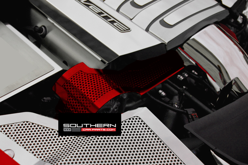 C7 Corvette Z06 Painted Perforated Alternator Cover