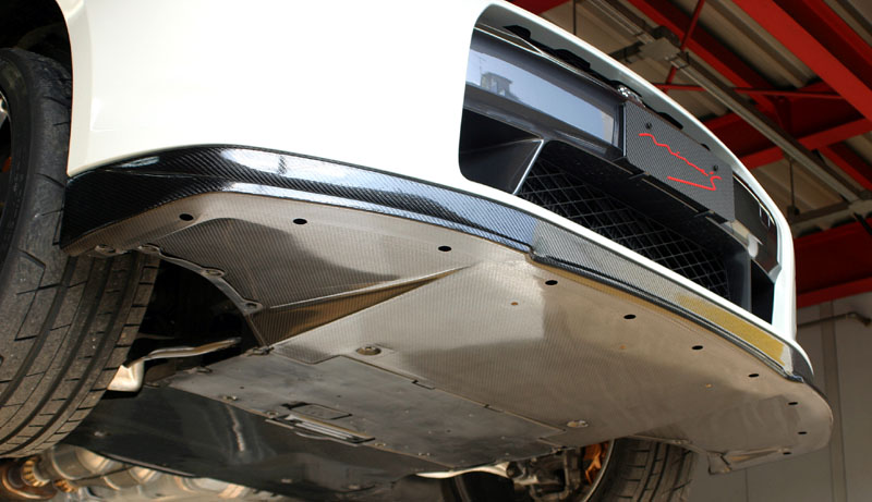 Nissan GT-R R35 Dry Carbon Front Lip Spoiler