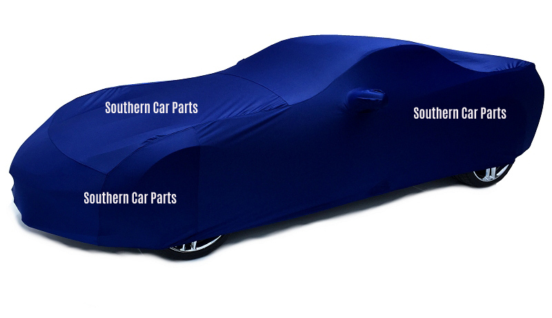 C7 Corvette Indoor Car Cover- Laguna Blue Color Matched