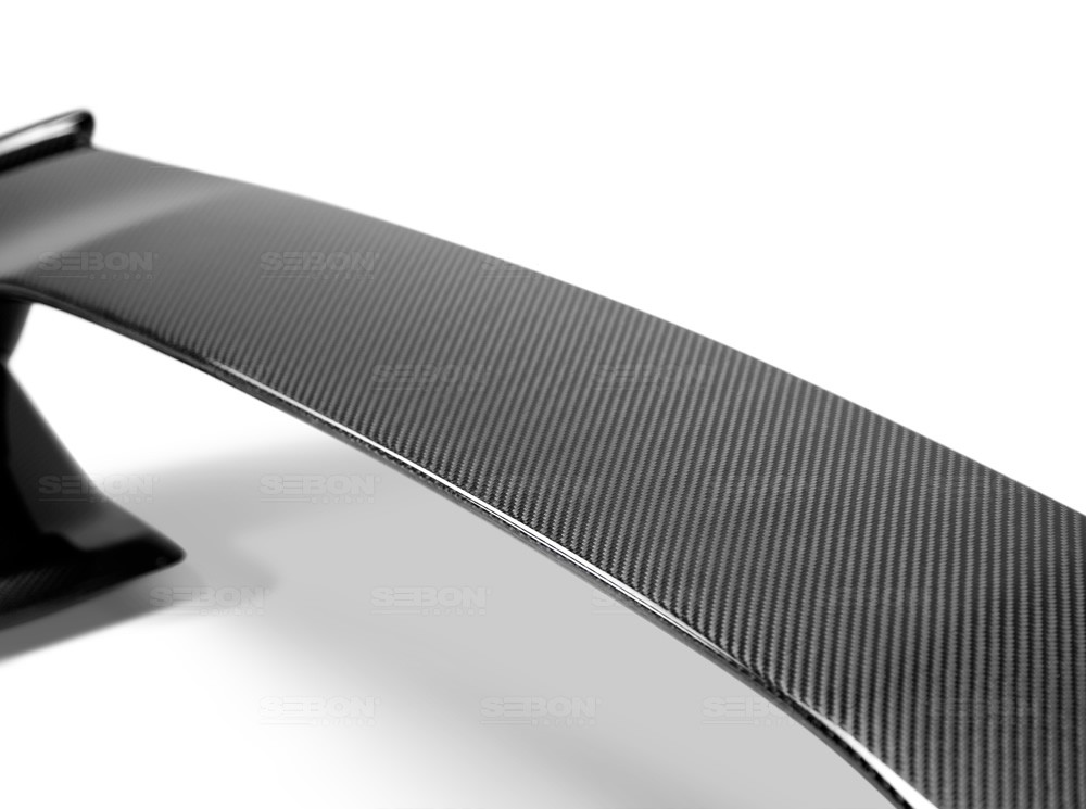 STI-style carbon fiber rear spoiler for 2015-up Subaru Impreza WRX/STi