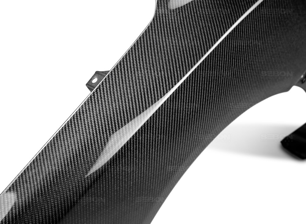 OEM-style carbon fiber fenders for 2015-up Subaru Impreza WRX/STi
