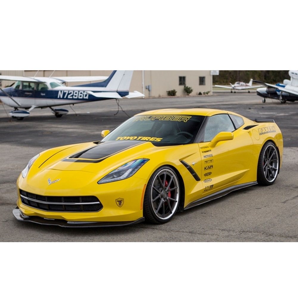 C7 Corvette Trufiber Carbon Fiber Side Skirts