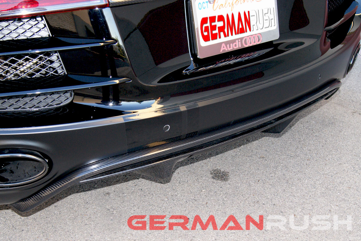 2010-2013 Audi R8 V10 Style Carbon Fiber Rear Diffuser