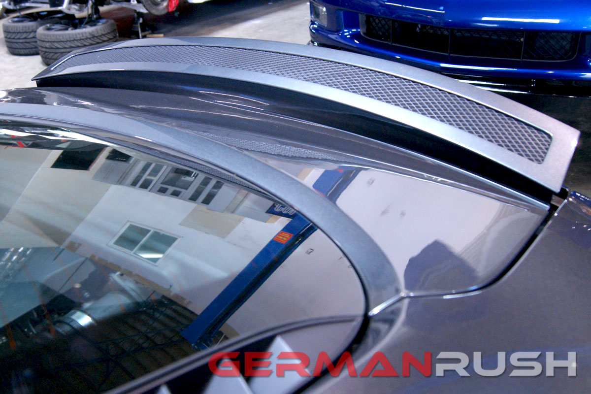 2007-2013 Audi R8 Paintable Fiberglass Wind Deflector