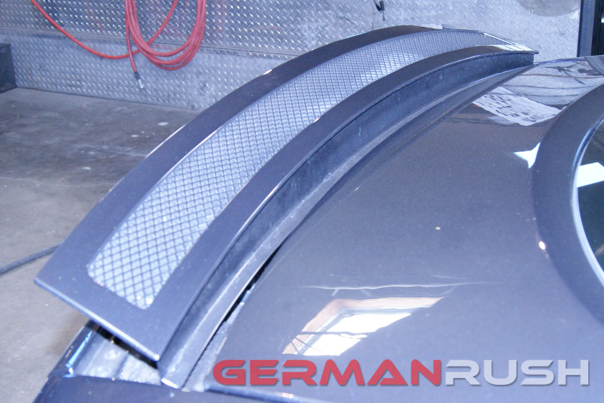 2007-2013 Audi R8 Paintable Fiberglass Wind Deflector