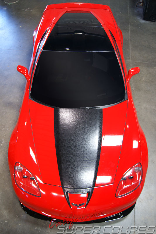 C6 Corvette Halo and Window Rails