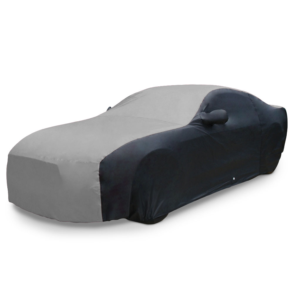 2005-14 Ford Mustang Ultraguard Car Cover Blk/Slvr