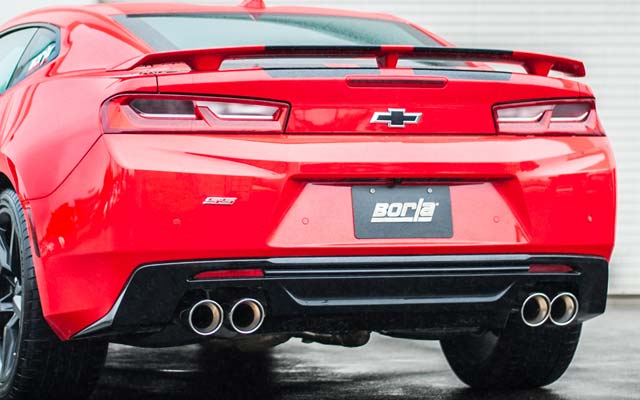 2016 Camaro SS Borla ATAK Axle-back 11921 No dual mode