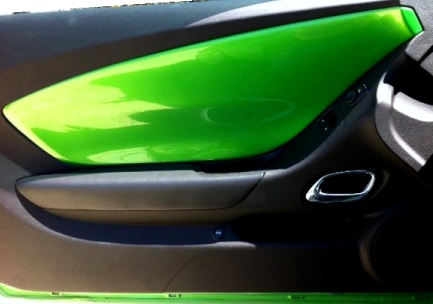 2010-2015 Camaro painted door and dash inserts