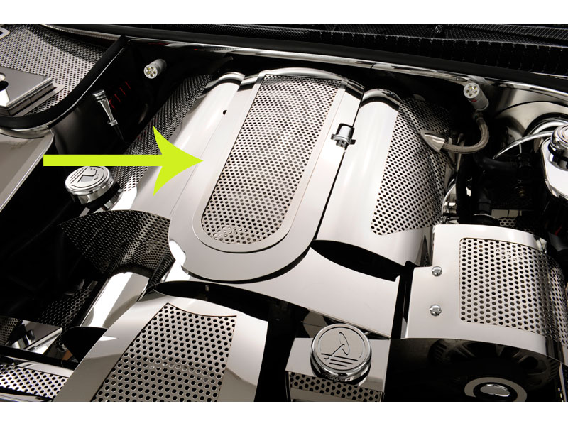 C5 Corvette Low Profile Perforated Plenum Cover