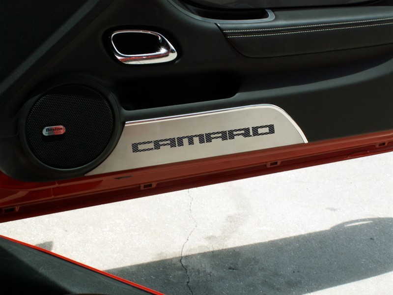 2010-2015 Camaro Stainless Door Trim