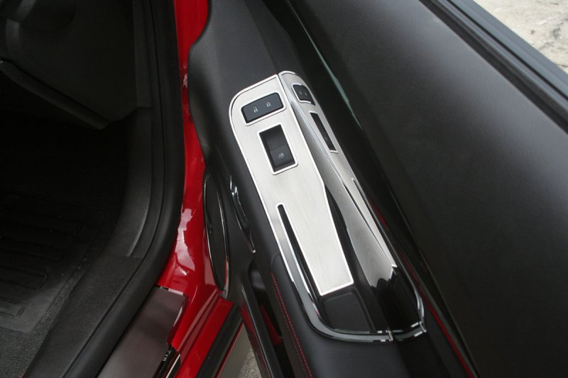 Stainless Steel Camaro Door Trim Plate