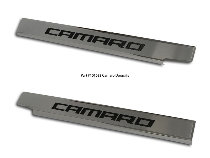 2010-2015 Carbon Fiber Camaro Executive Series Door Sills