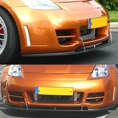 Front Splitter for the Style 2 Front Fascia for the Nissan 350Z