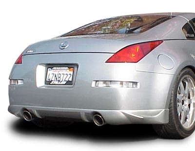 Style 1 Rear Valance for the Nissan 350Z