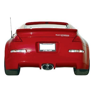 Style 2 center exit exhaust Rear Valance for the Nissan 350Z