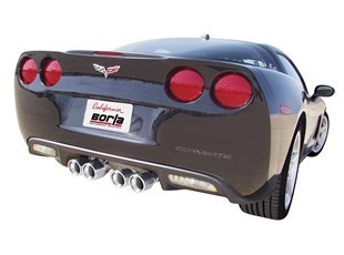 corvette borla exhuast, corvette exhaust system