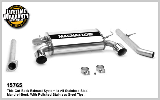 Stainless Steel MagnaFlow Exhaust for the Nissan 350Z
