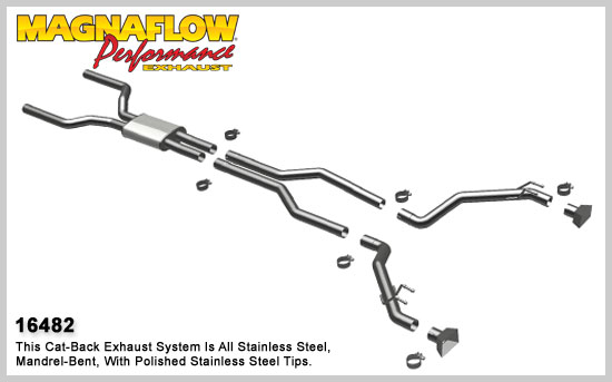 MagnaFlow Performance Exhaust for the Camaro SS - 16482
