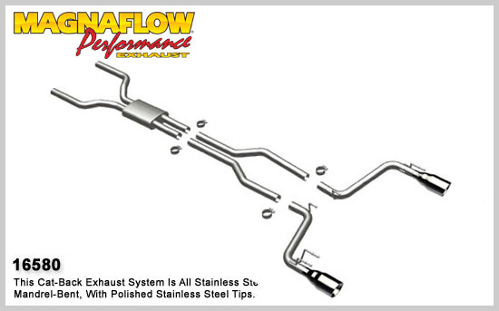MagnaFlow 16580 Competition Performance Exhaust for the Camaro SS