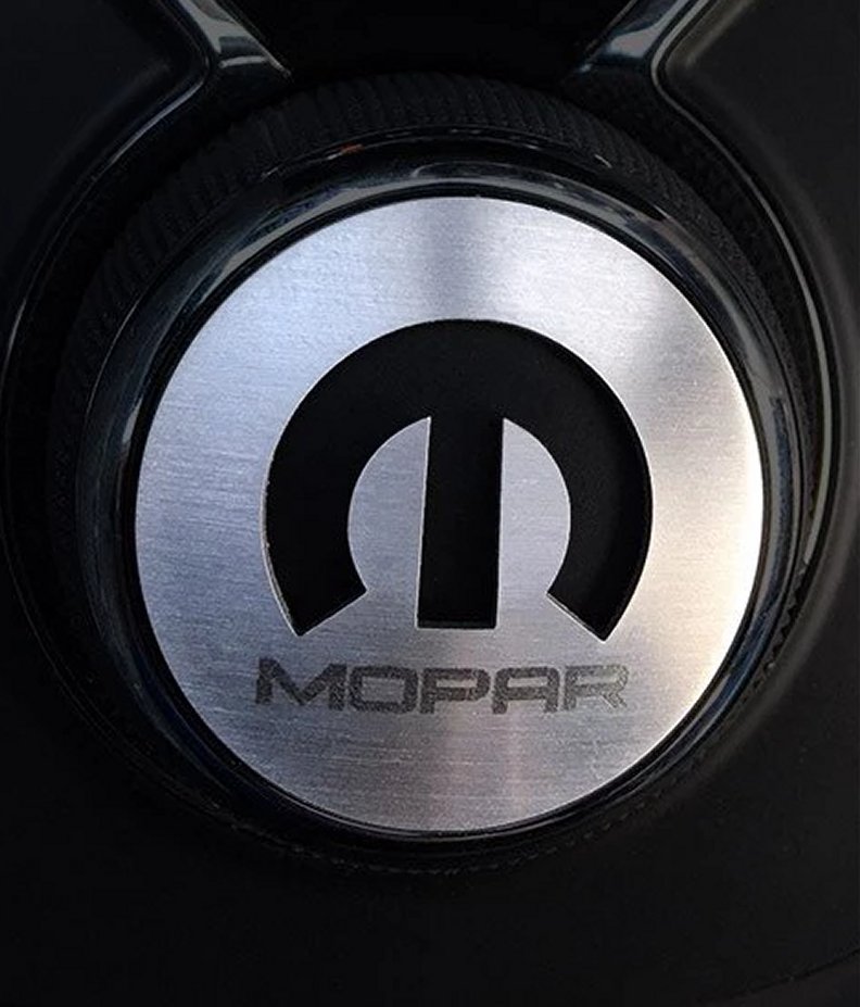 2015-2019 Challenger Dial Shift Knob Trim with MOPAR Logo