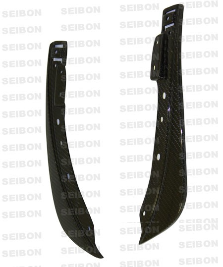 Carbon Fiber Challenger Bumper Canards