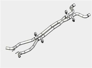 Camaro X-Pipe for Borla Cat-Back Exhausts