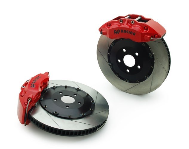 Slotted Front Brake Kit for the Chevy Camaro by AP Racing