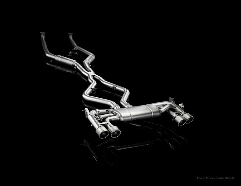 BMW X6M Akrapovic Exhaust