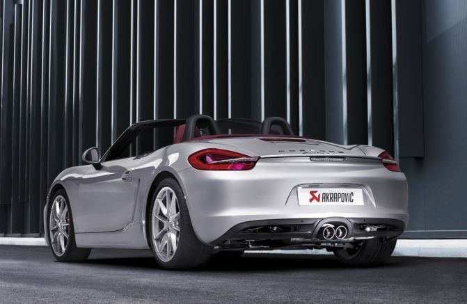 Akrapovic Porsche Boxster Exhaust