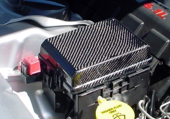 Carbon Fiber Challenger Fuse Box Cover