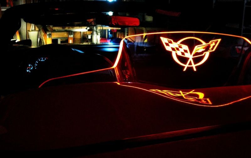 Corvette Convertible Wind Screen