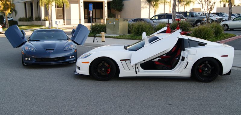 Corvette Lambo Style Vertical Doors