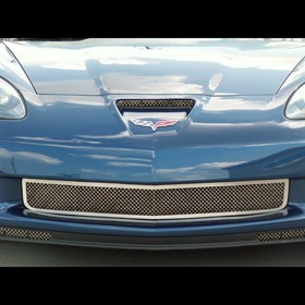 C6 Corvette  Z06 All Stainless Diamond Laser Cut Mesh Grille 