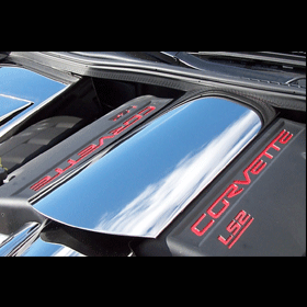C6 Corvette  Stainless Plenum Cover