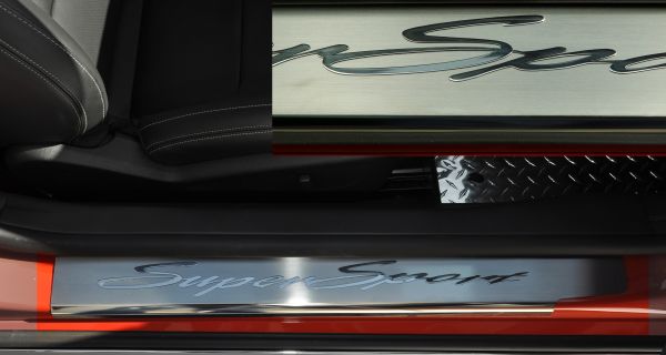 2010-2015 Camaro Super Sport Polished Stainless Steel Doorsill