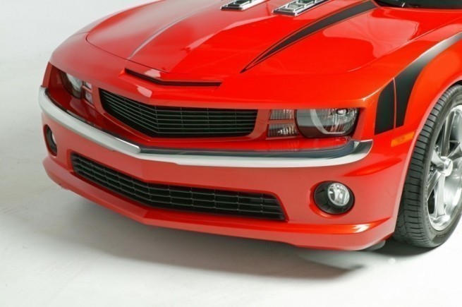 Retro USA Chrome Camaro Hood Vents